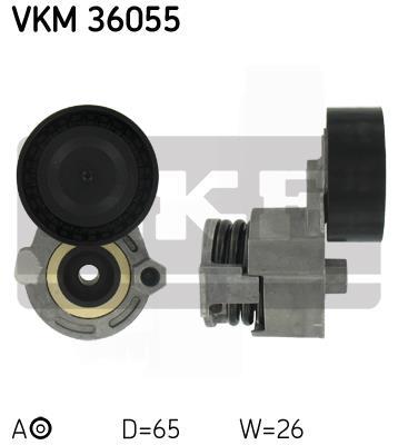 Polea tensora, correa auxiliar servicios SKF VKM 36055 al mejor precio